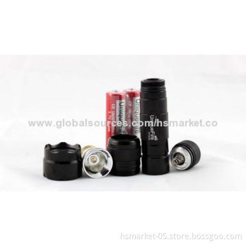 Explosion-proof LED Flashlight, Cree U2 LED, 1200lm, 1x 18650 Rechargeable, Aluminum BodyNew